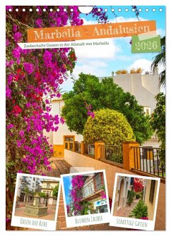 Cover Marbella - Andalusien (Wandkalender 2026 DIN A4 hoch), CALVENDO Monatskalender