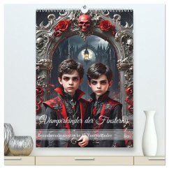 Vampirkinder der Finsternis (hochwertiger Premium Wandkalender 2026 DIN A2 hoch), Kunstdruck in Hochglanz