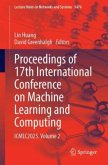 Proceedings of 17th International Conference on Machine Learning and Computing Proceedings of 17th International Conference on Machine Learning and Computing