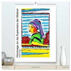 Hommage an die Superstars der Malerei - Atelier Zippo (hochwertiger Premium Wandkalender 2026 DIN A2 hoch), Kunstdruck in Hochglanz Hommage an die Superstars der Malerei - Atelier Zippo (hochwertiger Premium Wandkalender 2026 DIN A2 hoch), Kunstdruck in Hochglanz