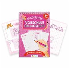 Cover Magisches Vorschule Übungsheft: Schwungübungen lernen