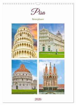 Cover Pisa - Reiseplaner (Wandkalender 2026 DIN A3 hoch), CALVENDO Monatskalender