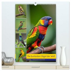 Cover Die buntesten Vögel der Welt (hochwertiger Premium Wandkalender 2026 DIN A2 hoch), Kunstdruck in Hochglanz