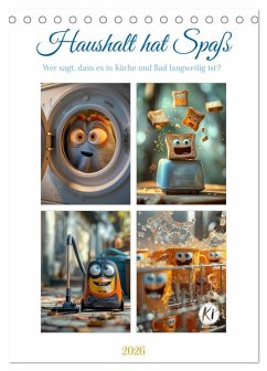 Haushalt hat Spaß (Tischkalender 2026 DIN A5 hoch), CALVENDO Monatskalender