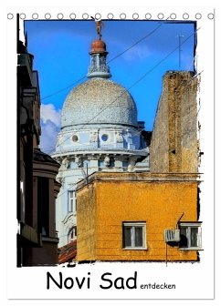 Cover Novi Sad entdecken (Tischkalender 2026 DIN A5 hoch), CALVENDO Monatskalender