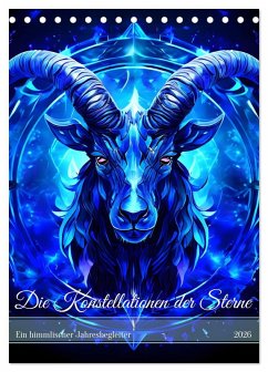 Cover Die Konstellationen der Sterne (Tischkalender 2026 DIN A5 hoch), CALVENDO Monatskalender