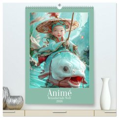 Animé - Bezaubernde Welt (hochwertiger Premium Wandkalender 2026 DIN A2 hoch), Kunstdruck in Hochglanz