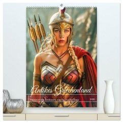 Cover Antikes Griechenland - Fantasievolle Heldinnen von Sparta bis Troja (hochwertiger Premium Wandkalender 2026 DIN A2 hoch), Kunstdruck in Hochglanz