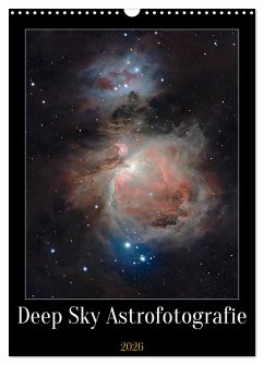 Cover DEEP-SKY Astrofotografie (Wandkalender 2026 DIN A3 hoch), CALVENDO Monatskalender