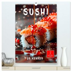 Cover Sushi für Kenner (hochwertiger Premium Wandkalender 2026 DIN A2 hoch), Kunstdruck in Hochglanz