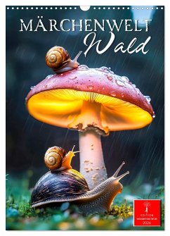Märchenwelt Wald (Wandkalender 2026 DIN A3 hoch), CALVENDO Monatskalender