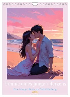 Träume eines jungen Herzens - Eine Manga-Reise zur Selbstfindung (Wandkalender 2026 DIN A4 hoch), CALVENDO Monatskalender