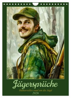 Cover Jägersprüche (Wandkalender 2026 DIN A4 hoch), CALVENDO Monatskalender