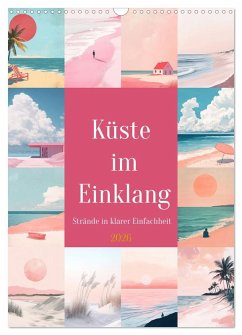 Cover Küste im Einklang (Wandkalender 2026 DIN A3 hoch), CALVENDO Monatskalender