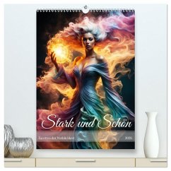 Cover Stark und Schön Facetten der Weiblichkeit (hochwertiger Premium Wandkalender 2026 DIN A2 hoch), Kunstdruck in Hochglanz