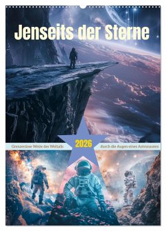 Cover Jenseits der Sterne (Wandkalender 2026 DIN A2 hoch), CALVENDO Monatskalender