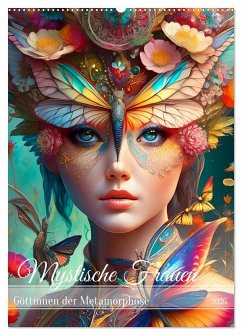 Cover Mystische Frauen - Göttinnen der Metamorphose (Wandkalender 2026 DIN A2 hoch), CALVENDO Monatskalender