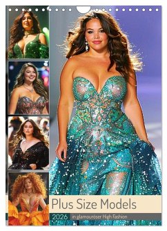 Cover Plus Size Models in glamouröser High Fashion (Wandkalender 2026 DIN A4 hoch), CALVENDO Monatskalender