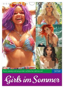 Girls im Sommer. Bunt, sonnig und sexy in der schönsten Jahreszeit (Wandkalender 2026 DIN A4 hoch), CALVENDO Monatskalender Girls im Sommer. Bunt, sonnig und sexy in der schönsten Jahreszeit (Wandkalender 2026 DIN A4 hoch), CALVENDO Monatskalender