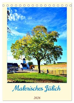 Cover Malerisches Jülich (Tischkalender 2026 DIN A5 hoch), CALVENDO Monatskalender