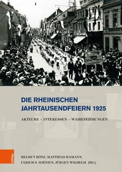 Cover Die rheinischen Jahrtausendfeiern 1925