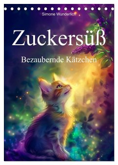Zuckersüß - Bezaubernde Kätzchen (Tischkalender 2026 DIN A5 hoch), CALVENDO Monatskalender Zuckersüß - Bezaubernde Kätzchen (Tischkalender 2026 DIN A5 hoch), CALVENDO Monatskalender