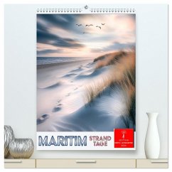 Cover Maritim - Strandtage (hochwertiger Premium Wandkalender 2026 DIN A2 hoch), Kunstdruck in Hochglanz
