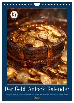 Cover Der Geld-Anlock-Kalender (Wandkalender 2026 DIN A4 hoch), CALVENDO Monatskalender