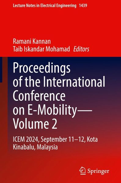 Proceedings of the International Conference on E-Mobility-Volume 2 Proceedings of the International Conference on E-Mobility-Volume 2