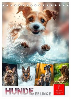 Cover Hunde Lieblinge (Tischkalender 2026 DIN A5 hoch), CALVENDO Monatskalender