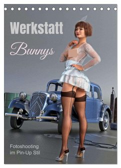 Cover Werkstatt Bunnys (Tischkalender 2026 DIN A5 hoch), CALVENDO Monatskalender