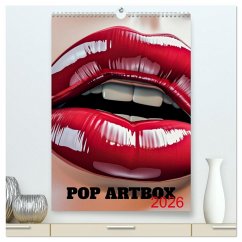 Cover Pop Artbox (hochwertiger Premium Wandkalender 2026 DIN A2 hoch), Kunstdruck in Hochglanz