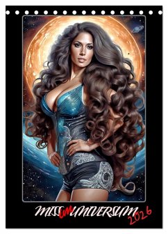 Cover Miss im Universum (Tischkalender 2026 DIN A5 hoch), CALVENDO Monatskalender