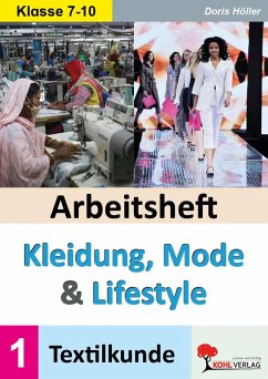 Cover Arbeitsheft Kleidung, Mode und Lifestyle / Band 1