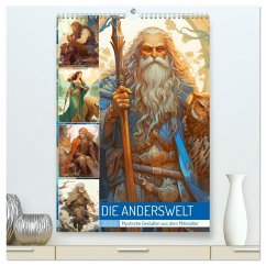 Cover Die Anderswelt. Mystische Gestalten aus dem Mittelalter (hochwertiger Premium Wandkalender 2026 DIN A2 hoch), Kunstdruck in Hochglanz
