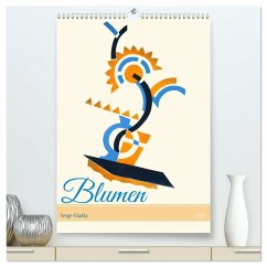Serge Gladky - Blumen (hochwertiger Premium Wandkalender 2026 DIN A2 hoch), Kunstdruck in Hochglanz