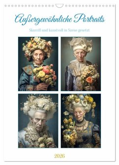 Cover Außergewöhnliche Portraits (Wandkalender 2026 DIN A3 hoch), CALVENDO Monatskalender
