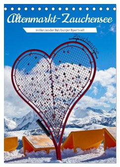 Cover Altenmarkt-Zauchensee (Tischkalender 2026 DIN A5 hoch), CALVENDO Monatskalender