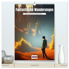Fantastische Wanderungen (hochwertiger Premium Wandkalender 2026 DIN A2 hoch), Kunstdruck in Hochglanz