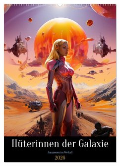 Hüterinnen der Galaxie (Wandkalender 2026 DIN A2 hoch), CALVENDO Monatskalender