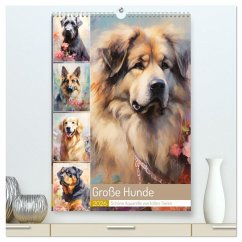 Große Hunde. Schöne Aquarelle von tollen Tieren (hochwertiger Premium Wandkalender 2026 DIN A2 hoch), Kunstdruck in Hochglanz Große Hunde. Schöne Aquarelle von tollen Tieren (hochwertiger Premium Wandkalender 2026 DIN A2 hoch), Kunstdruck in Hochglanz