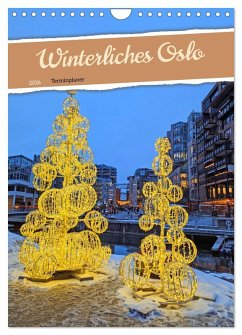 Winterliches Oslo - Terminplaner (Wandkalender 2026 DIN A4 hoch), CALVENDO Monatskalender Winterliches Oslo - Terminplaner (Wandkalender 2026 DIN A4 hoch), CALVENDO Monatskalender