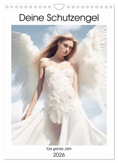 Cover Deine Schutzengel fürs ganze Jahr (Wandkalender 2026 DIN A4 hoch), CALVENDO Monatskalender