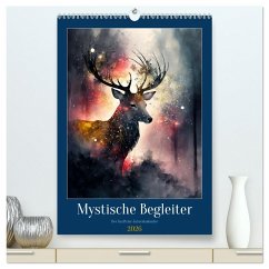 Mystische Begleiter (hochwertiger Premium Wandkalender 2026 DIN A2 hoch), Kunstdruck in Hochglanz