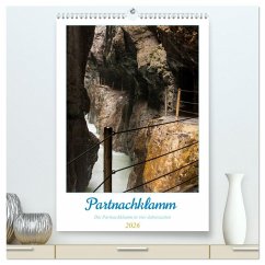 Partnachklamm (hochwertiger Premium Wandkalender 2026 DIN A2 hoch), Kunstdruck in Hochglanz Partnachklamm (hochwertiger Premium Wandkalender 2026 DIN A2 hoch), Kunstdruck in Hochglanz