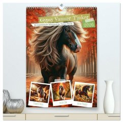 Gypsy Vanner Tinker - die majestätische Schönheit der Tinker-Pferde (hochwertiger Premium Wandkalender 2026 DIN A2 hoch), Kunstdruck in Hochglanz Gypsy Vanner Tinker - die majestätische Schönheit der Tinker-Pferde (hochwertiger Premium Wandkalender 2026 DIN A2 hoch), Kunstdruck in Hochglanz