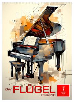 Cover Der Flügel modern (Wandkalender 2026 DIN A2 hoch), CALVENDO Monatskalender