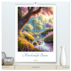 Märchenhafte Bäume (hochwertiger Premium Wandkalender 2026 DIN A2 hoch), Kunstdruck in Hochglanz