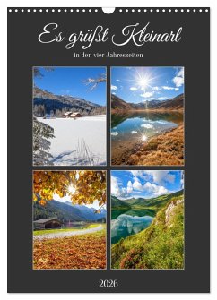 Es grüßt Kleinarl (Wandkalender 2026 DIN A3 hoch), CALVENDO Monatskalender
