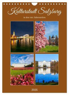 Cover Kulturstadt Salzburg (Wandkalender 2026 DIN A4 hoch), CALVENDO Monatskalender